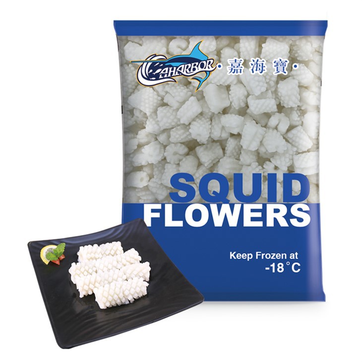 Squid Carved Flower