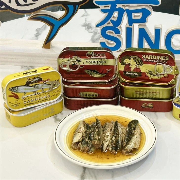 Canned Sardine in Vegetable Oil